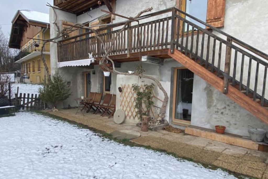 Dans Hameau, Pres Des Pistes Logement De Plein Pied Au Calme Taninges Esterno foto